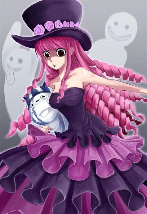 pink haired one piece characters